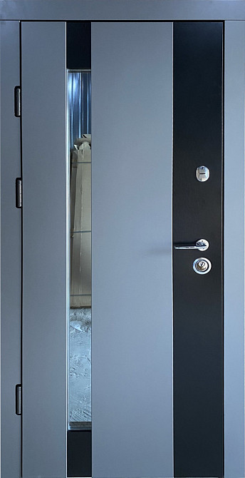 Двері вуличні Redfort, модель Марсель зі склом, комплектація Композит (2 контури) Київ - фото 1