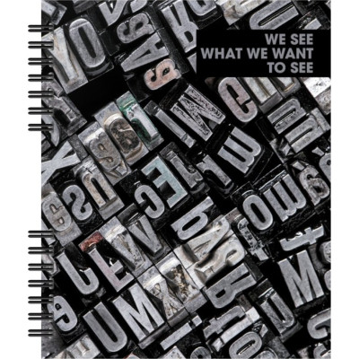 Блокнот Optima В5 пластикова обкладинка, спіраль, 60 аркушів, клітинка (O25919) Вінниця - фото 1