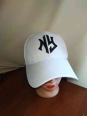 Бейсболка з вишивкою "NY" Білий Харків