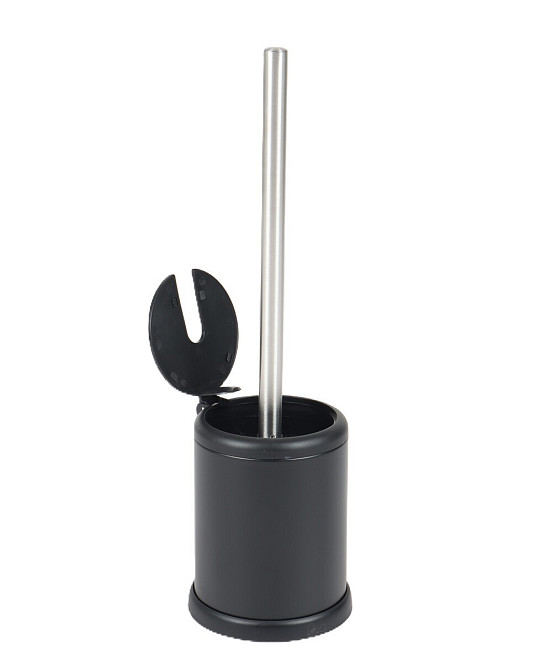 Йоржик для унітазу підлоговий Mixxus Topper-TB0201 Black колір чорний (MI7095) ( 21677 ) Харків - фото 5