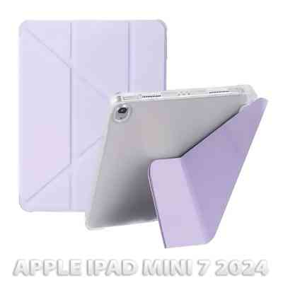 Чехол для планшета BeCover Ultra Slim Origami Transparent Apple iPad Mini 7 2024 Purple (712937) Винница