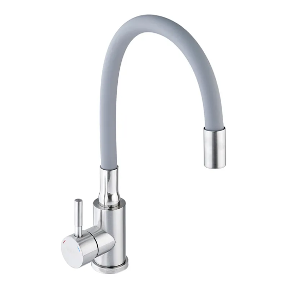 Смеситель для кухни Armata SUS-011 Refl.Gray (нерж. сталь) (CH6184) Киев