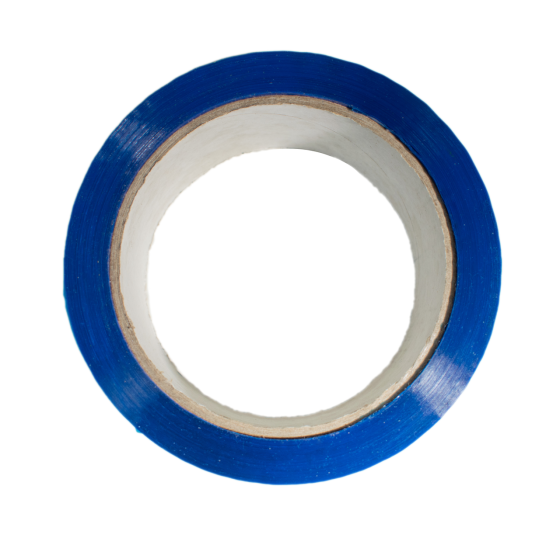 Скотч упаковочный 45мкм 45мм*100м синего цвета Днепр