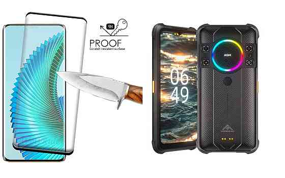 Захисне скло HyperGlass Pro для AGM H5, AGM H5 Pro – максимальна чутливість та захист Київ