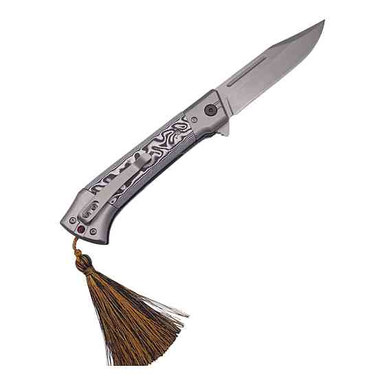 Ніж складаний ChongMing CM138, 2144 Білий Дніпро