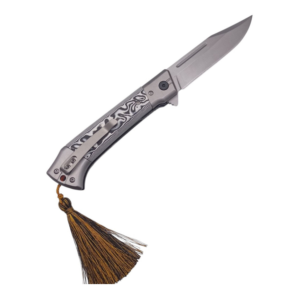 Нож складной ChongMing CM138, 2144 White Днепр - изображение 2