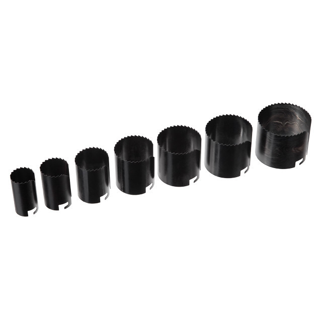 Набір корончастих свердел по гіпсокартону, 7 од., висота 43 мм, 26-63 мм INTERTOOL BT-0022 Киев - изображение 3