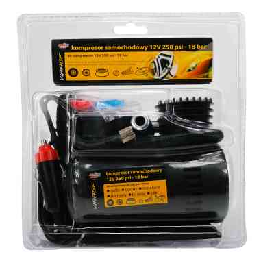 Автомобильный компрессор VIRAGE 12V 250 Psi 18 Атм (93-015) Винница