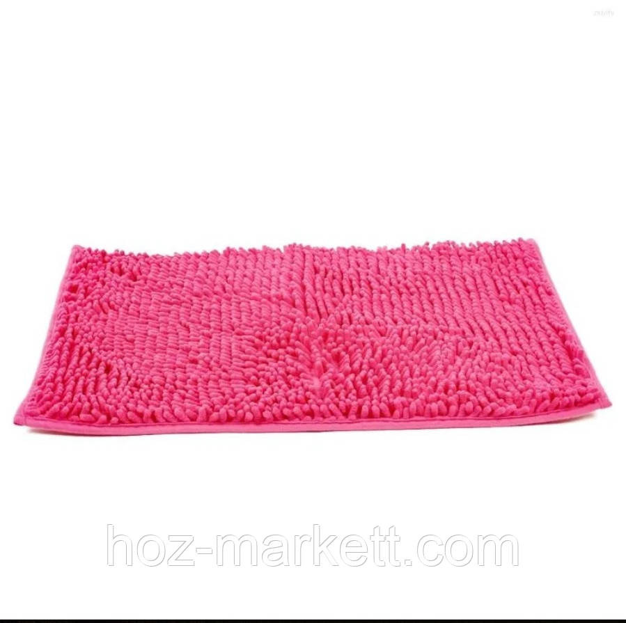 Коврики для ванной и туалета набор ковриков розовый 90 × 60 см и 60 х 50 см Харьков - изображение 2