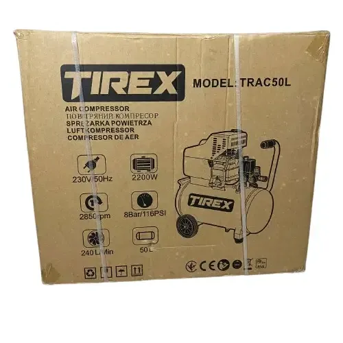 Компресор 50 л, масляний, 2.2 кВт TIREX TRAC50L — Німеччина Львів