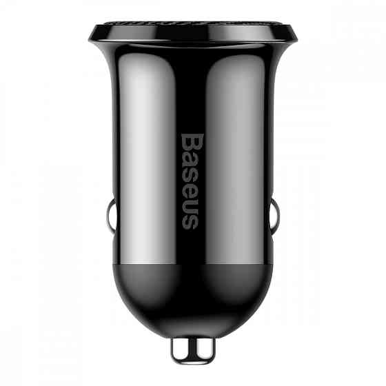 Автомобильное зарядное устройство для Baseus Grain Pro 4.8A 2USB черный Львов