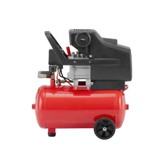 Компресор, 24 л, 1,2 кВт, 220 В, 8 атм, 205 л/хв, 80 дБ INTERTOOL PT-0020 Киев