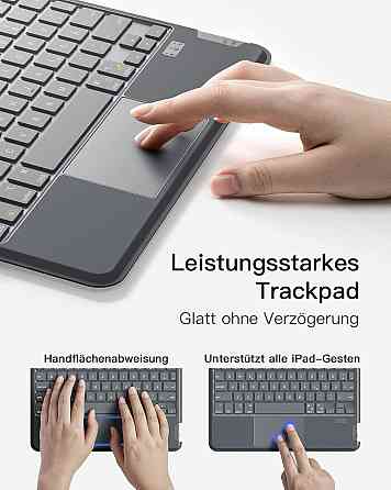 Чехол-книжка с клавиатурой для iPad Air 11-inch(M2) 2024/ iPad Air 5 2022/Air 4 2020 10.9/iPad 4-го покол. 10.9 / iPad Pro 11 2018 Днепр