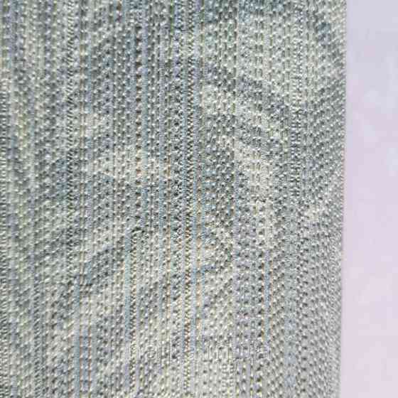 Шпалери вінілові на флізелін Sirpi Alta gamma Sempre 3 листки зелені пальми на салатово золотистому 3д Київ