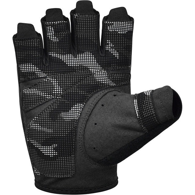 Рукавички для фітнесу RDX T2 Half Black M Каменское - изображение 4