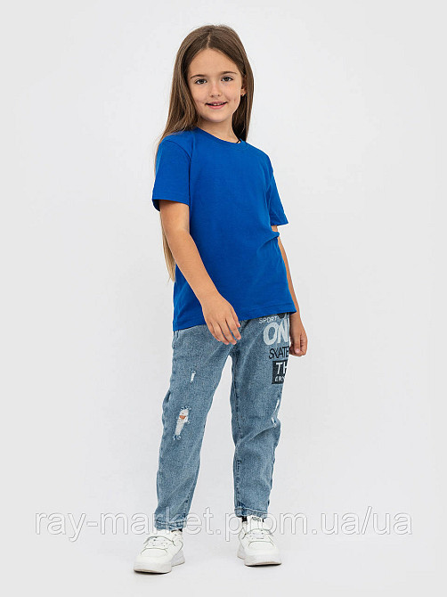 Футболка дитяча базова Stedman Classic-T Kids для дівчаток волошкова (ST2200W-BRR) S Київ - фото 3