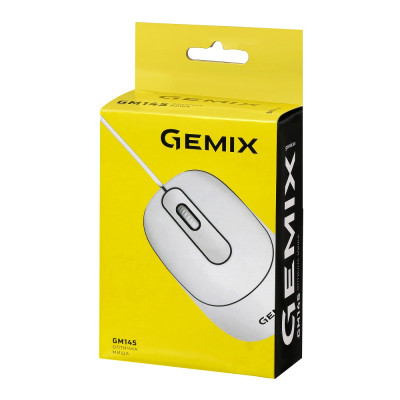 Мишка Gemix GM145 USB White (GM145Wh) Вінниця - фото 7