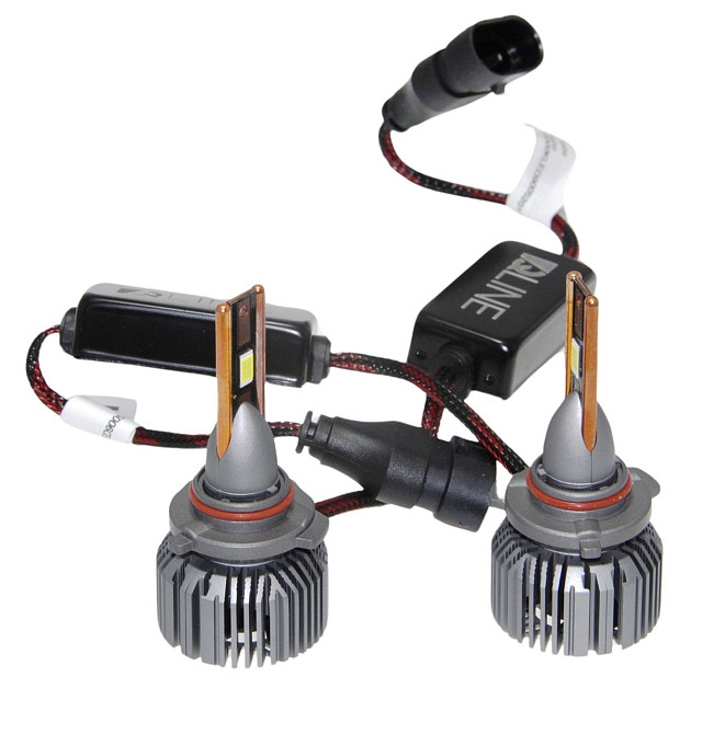 Комплект світлодіодних ламп QLine Ultra +200% HB3 (9005) 55W 6000K 12V (2 шт) Харків - фото 1