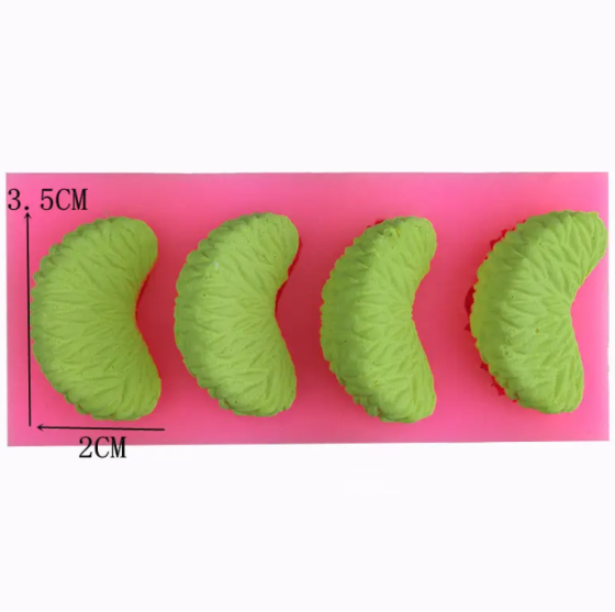 Молд силиконовый Мандарин 48 на 105 мм розовый Киев