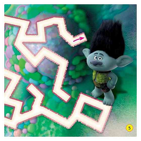 Лабиринты с наклейками 