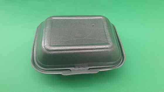 Ланч-бокс з спіненого полістиролу з кришкою 190*150*60мм Чорний HP-9 250 шт/уп. Харків