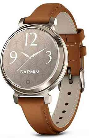 Часы: Garmin Lily 2 Classic Gream Gold With Tan Leather Band. Київ