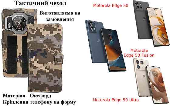 Тактичний чохол для Infinix Note 50, Note 50 Pro , кріпиться до спорядження на липучці Київ