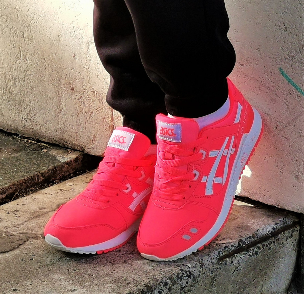 Кроссовки ASICS Gel Lyte III Розовые Женские Асикс Караловые (размеры: 36,37,38,39) Днепр - изображение 9