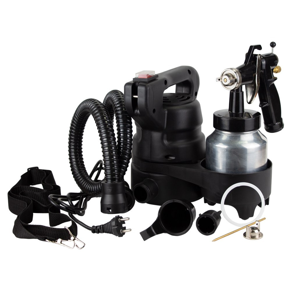 Sigma Краскораспылитель электрический HVLP 450Вт Ø1.4/1.8мм 230-290мл/мин н/б 1000мл SIGMA (681 Коломыя - изображение 4