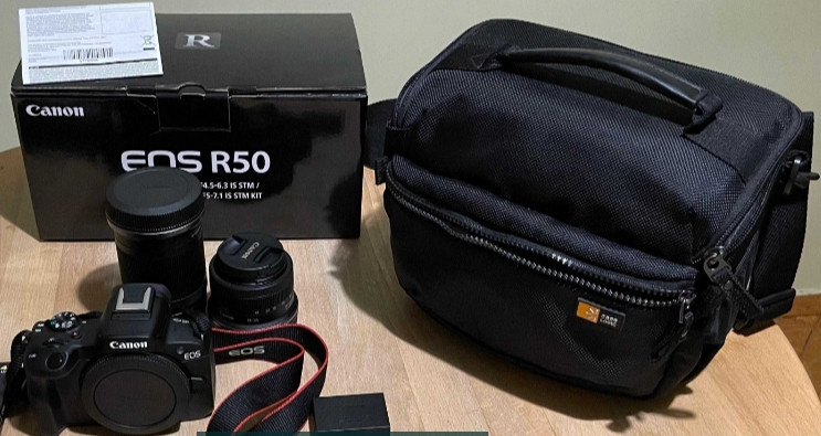 Фотоапарат Canon EOS R50 + RF-S 18-45 mm. IS+ комплект Київ - фото 7