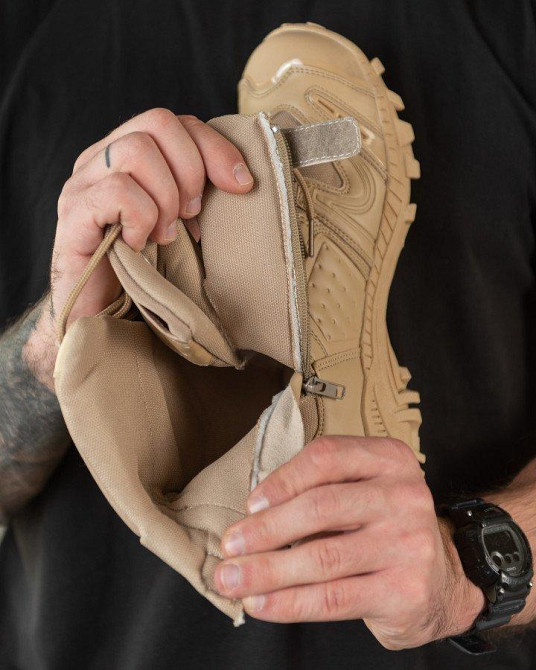 Тактичні ботинки берці prometey кайотТР6453 Одеса - фото 7