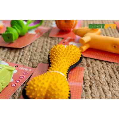 Іграшка для собак MISOKO&amp;CO Кісточка жовта 19 см (BEIRJ04182-G) Вінниця