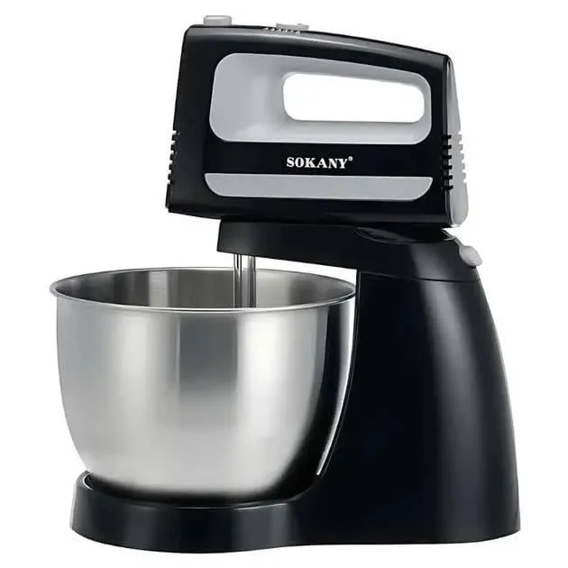 Стационарный миксер CX-6622 400 Вт с турборежимом и чашей из нержавеющей стали для дома и кухни Одесса - изображение 1