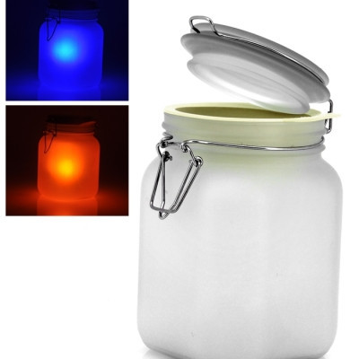 Нічник "Фея в баночці", блакитний, на сонячних батареях Рівне - фото 2