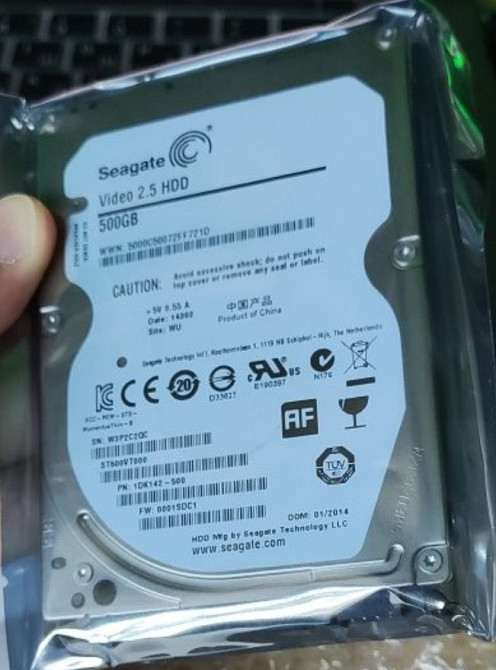 Жёсткий Диск: Seagate ST500VT000 HDD 2.5 500Gb. Киев - изображение 1