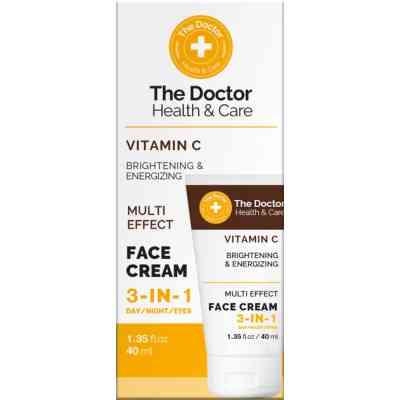Крем для лица The Doctor Health &amp; Care Vitamin C Face Cream 3в1 40 мл (5901845509305) Вінниця