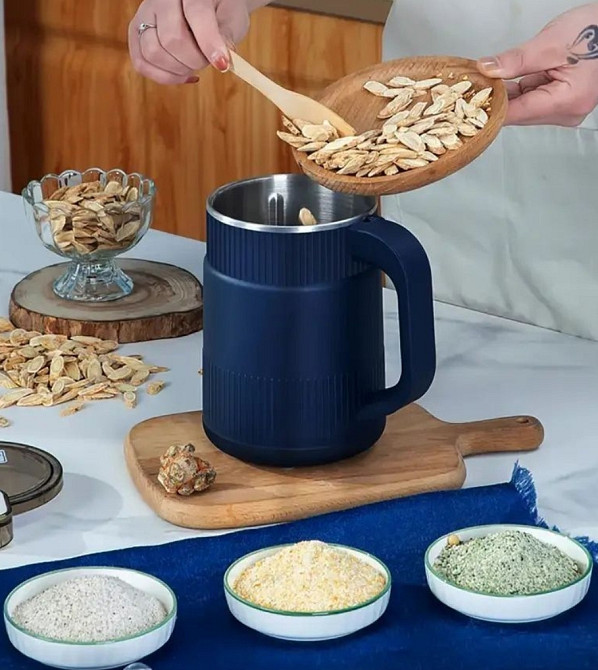 Мощная кофемолка 500 Вт Электрическая кофемолка Кофемолка RB-2263 4 лезвия. Киев - изображение 2