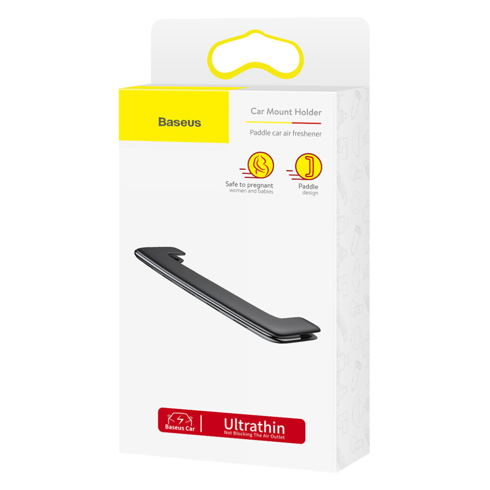 Автомобільний ароматизатор Baseus Paddle car air freshener SUXUN-BP01 (Чорний) Николаев - изображение 10