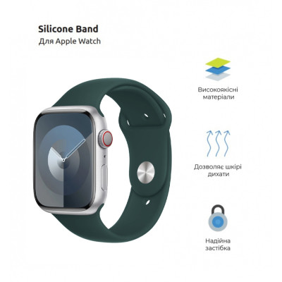 Ремінець до смарт-годинника Armorstandart Sport Band (3 Straps) для Apple Watch 49/46/45/44/42 (Series 1-3) Khaki (ARM74264) Вінниця - фото 2