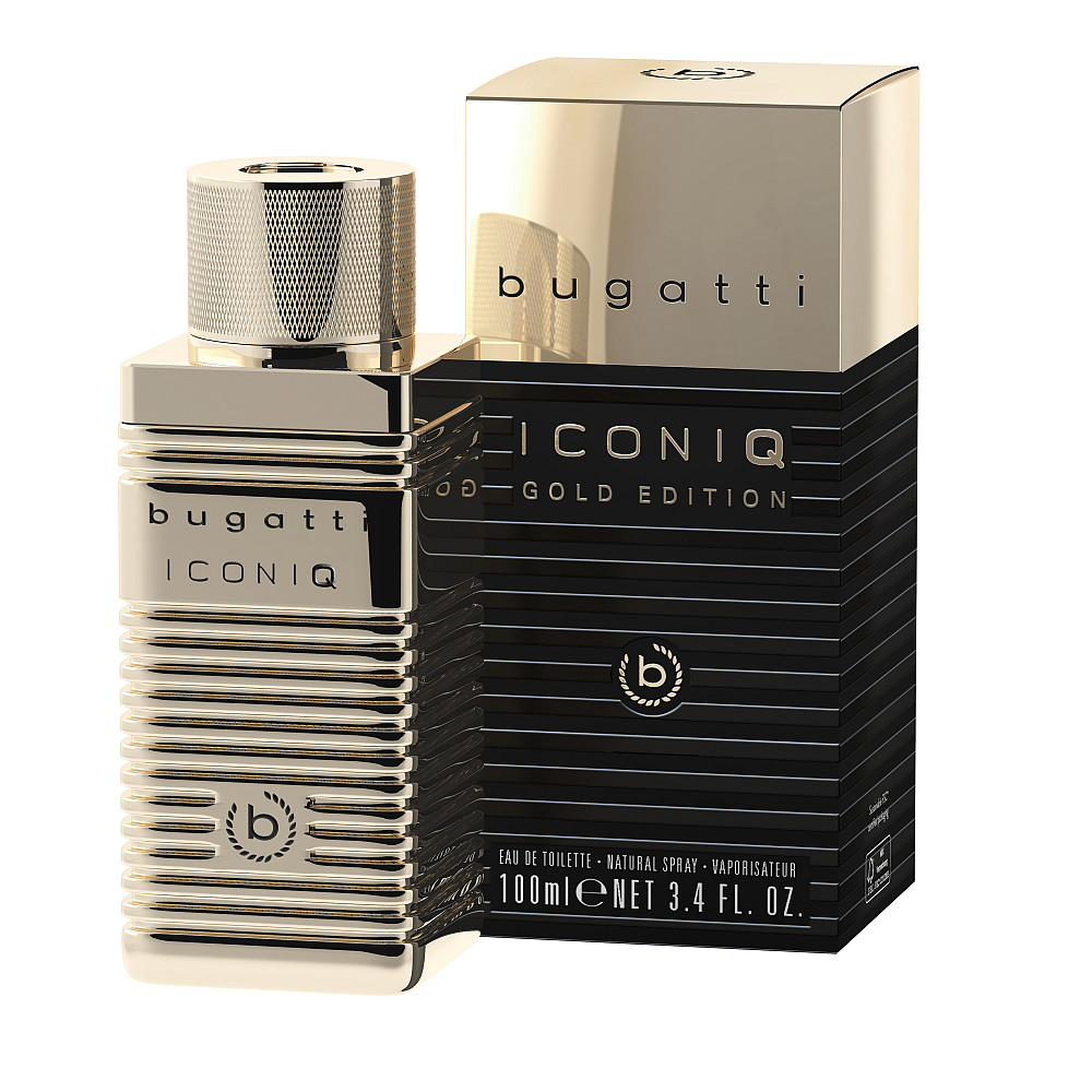 Туалетна вода для чоловіків Iconiq Gold Bugatti 100 мл Київ - фото 2