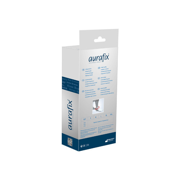 Жесткий ортез на голеностоп Aurafix 416 после снятия гипса, при нестабильности сустава, для поддержки щиколотки Днепр - изображение 10