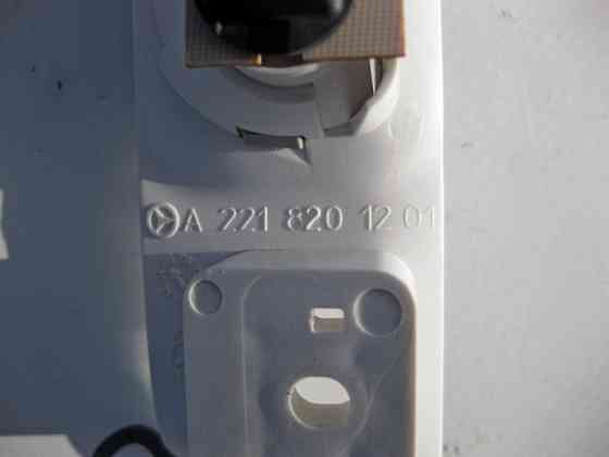 Mercedes-Benz  A2218201201 + A2218252810 7E94 Плафон задньої правої стельової ручки сірий S-Class W221 Одесса