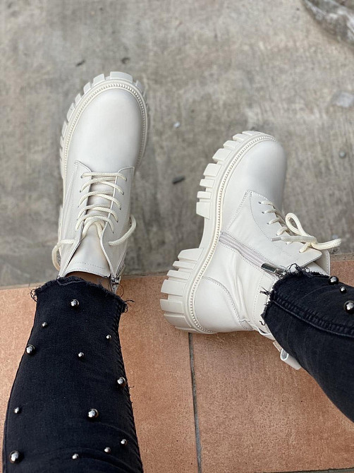 Без бренда Черевики жіночі M.KRAFT 21-153 бежеві (зима, шкіра натуральна) (4837) 36 Коломыя - изображение 6