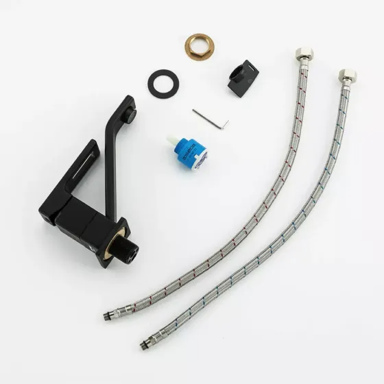 Змішувач для кухні GAPPO G4517-6 чорний Київ