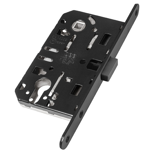 Замок AGB магнитный межкомнатный PZ под цилиндр MEDIANA POLARIS черный Киев - изображение 1