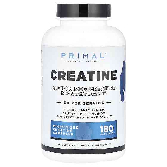 Креатин моногидрат PrePrimal Creatine 180 капсул Луцк