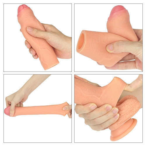 Насадка на член - Revolutionary Silicone Nature Extender Add 1.5