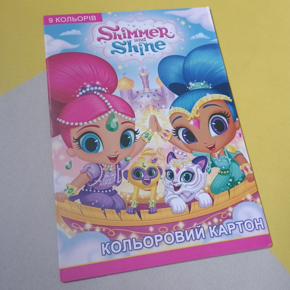 Набор цветных картонных шайн Киев - изображение 1