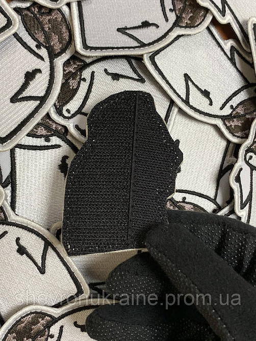 Шеврон флорк зсу (Форма контурна. На липучці) Розмір 8x6.3см Київ - фото 7