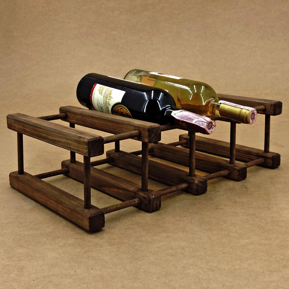 Настольная винная полка 